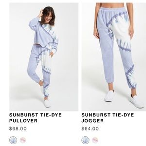 NWT ZSUPPLY tie-dye SET (top & bottom SIZE XS)